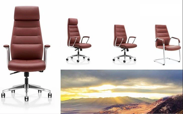 High Back Black Leather Executive Office Chair